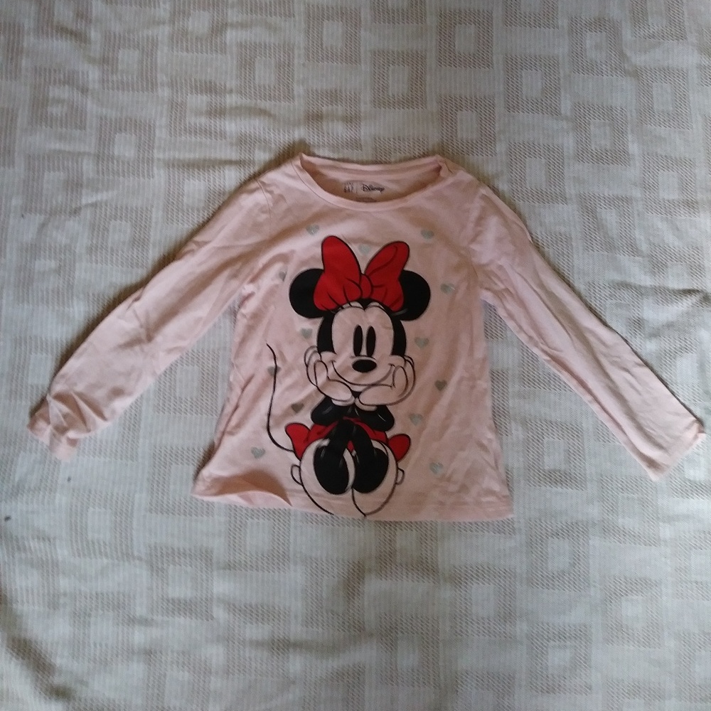 Baby Gap Disney Minnie Mouse Long Sleeve Shirt